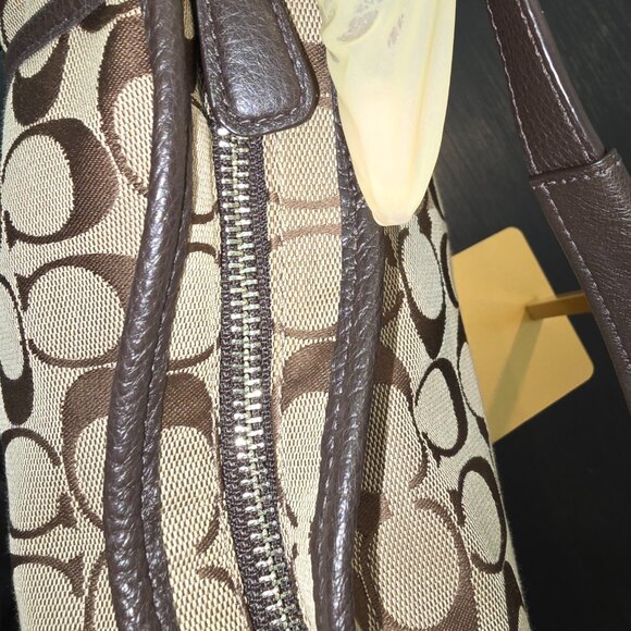 Coach Signature Shoulder Bag - Picture 10 of 11